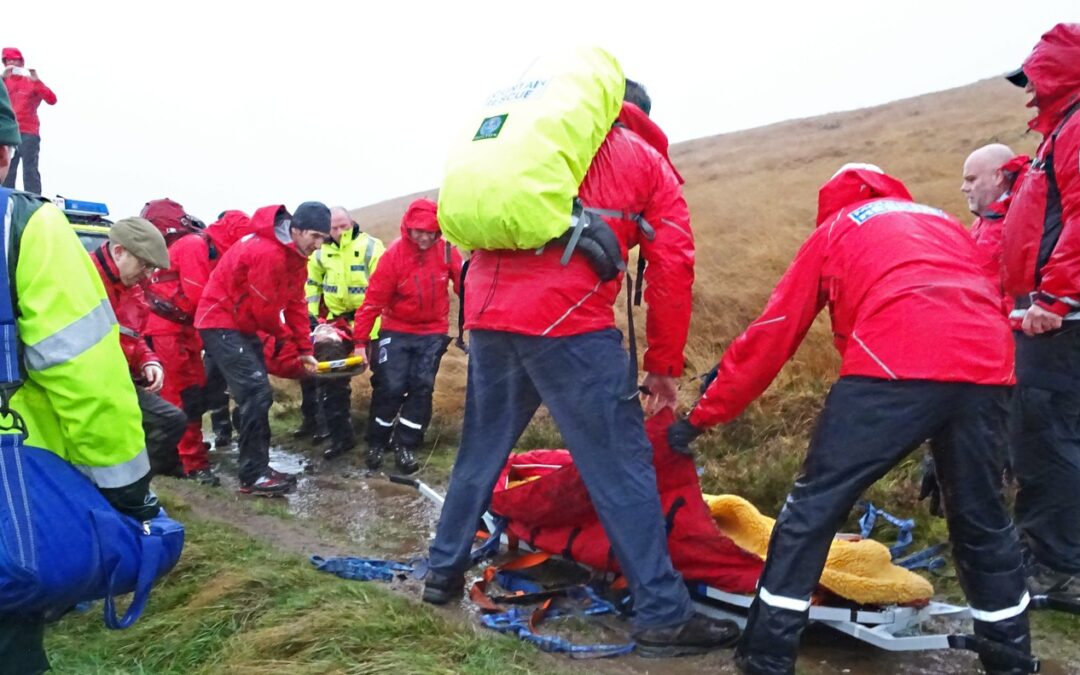 Incident 84/2015 – fallen horse rider on Darwen Moor